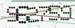 CAPTCHA mit sechs verzerrten Ziffern