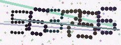 CAPTCHA mit sechs verzerrten Ziffern