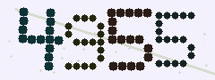 CAPTCHA mit vier gut lesbaren Ziffern