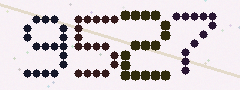 CAPTCHA mit vier gut lesbaren Ziffern