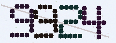 CAPTCHA mit vier gut lesbaren Ziffern