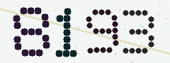 CAPTCHA mit vier gut lesbaren Ziffern