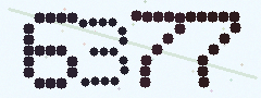 CAPTCHA mit vier gut lesbaren Ziffern
