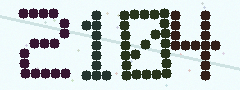 CAPTCHA mit vier gut lesbaren Ziffern
