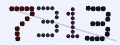 CAPTCHA mit vier gut lesbaren Ziffern