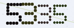 CAPTCHA mit vier gut lesbaren Ziffern
