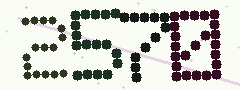 CAPTCHA mit vier gut lesbaren Ziffern