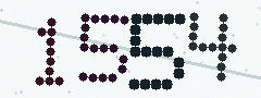 CAPTCHA mit vier gut lesbaren Ziffern