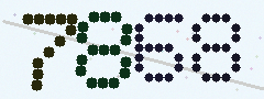 CAPTCHA mit vier gut lesbaren Ziffern