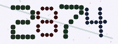 CAPTCHA mit vier gut lesbaren Ziffern