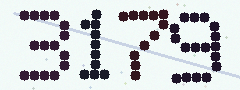 CAPTCHA mit vier gut lesbaren Ziffern