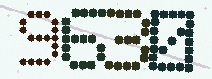 CAPTCHA mit vier gut lesbaren Ziffern