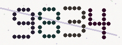 CAPTCHA mit vier gut lesbaren Ziffern