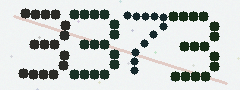CAPTCHA mit vier gut lesbaren Ziffern