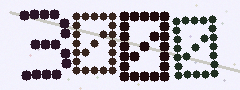 CAPTCHA mit vier gut lesbaren Ziffern