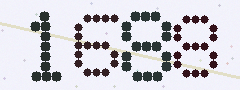 CAPTCHA mit vier gut lesbaren Ziffern