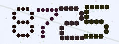 CAPTCHA mit vier gut lesbaren Ziffern