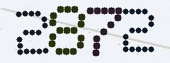 CAPTCHA mit vier gut lesbaren Ziffern