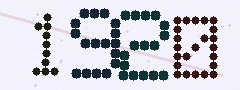 CAPTCHA mit vier gut lesbaren Ziffern
