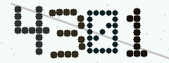 CAPTCHA mit vier gut lesbaren Ziffern