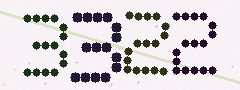CAPTCHA mit vier gut lesbaren Ziffern