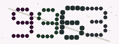 CAPTCHA mit vier gut lesbaren Ziffern