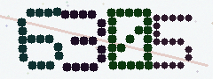 CAPTCHA mit vier gut lesbaren Ziffern