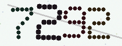 CAPTCHA mit vier gut lesbaren Ziffern