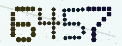 CAPTCHA mit vier gut lesbaren Ziffern