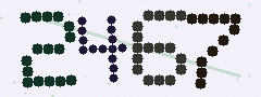 CAPTCHA mit vier gut lesbaren Ziffern