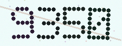 CAPTCHA mit vier gut lesbaren Ziffern