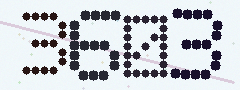 CAPTCHA mit vier gut lesbaren Ziffern