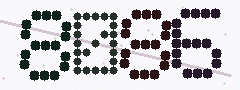 CAPTCHA mit vier gut lesbaren Ziffern
