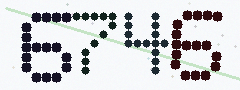 CAPTCHA mit vier gut lesbaren Ziffern
