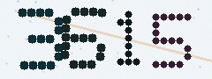CAPTCHA mit vier gut lesbaren Ziffern