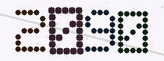 CAPTCHA mit vier gut lesbaren Ziffern