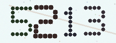 CAPTCHA mit vier gut lesbaren Ziffern