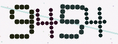 CAPTCHA mit vier gut lesbaren Ziffern