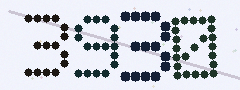 CAPTCHA mit vier gut lesbaren Ziffern