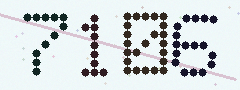 CAPTCHA mit vier gut lesbaren Ziffern