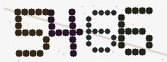 CAPTCHA mit vier gut lesbaren Ziffern