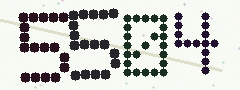 CAPTCHA mit vier gut lesbaren Ziffern