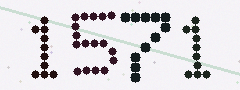 CAPTCHA mit vier gut lesbaren Ziffern