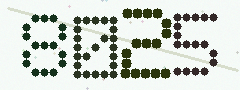 CAPTCHA mit vier gut lesbaren Ziffern