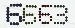 CAPTCHA mit vier gut lesbaren Ziffern