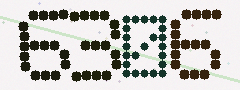 CAPTCHA mit vier gut lesbaren Ziffern