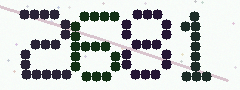 CAPTCHA mit vier gut lesbaren Ziffern