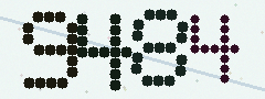 CAPTCHA mit vier gut lesbaren Ziffern