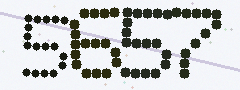 CAPTCHA mit vier gut lesbaren Ziffern
