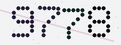 CAPTCHA mit vier gut lesbaren Ziffern
